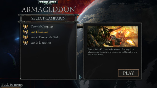 Warhammer 40,000 : Armageddon Steam - Click Image to Close
